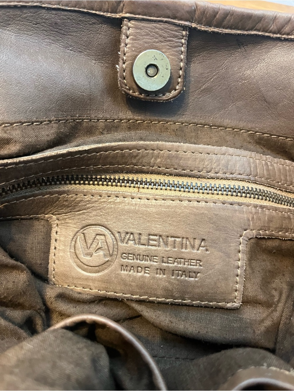 Valentina Woven Shoulder Bag - Brown - Picture 2 of 16